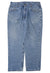Vintage Carhartt Workwear Relaxed Fleece Lined Blue Jeans back