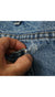 Vintage Carhartt Workwear Relaxed Fleece Lined Blue Jeans detail 4