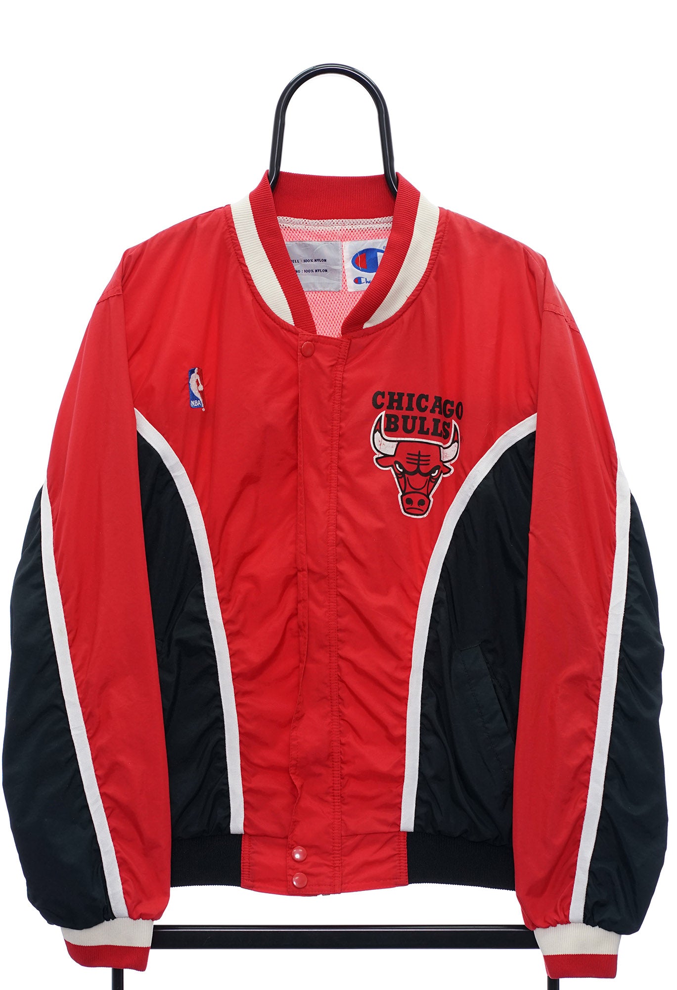 Vintage Champion NBA Chicago Bulls Red Jacket