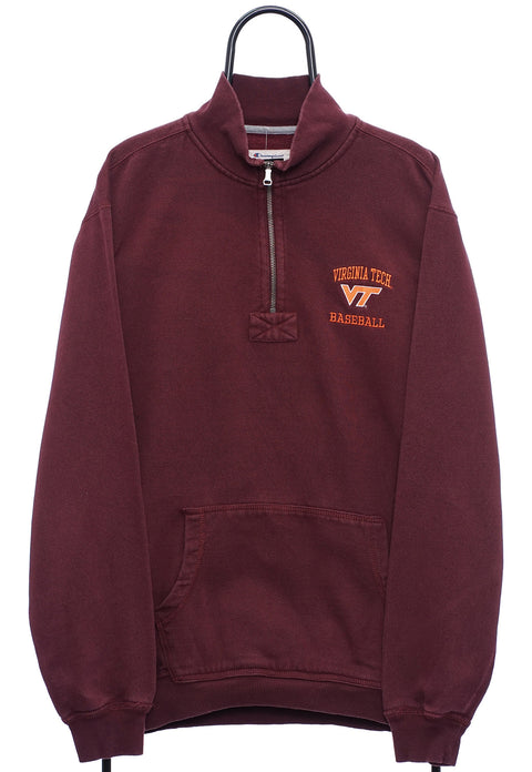Vintage Champion Virginia Tech Maroon Sweatshirt