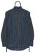 Vintage Effect Navy Striped Corduroy Shirt