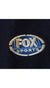 Vintage Fox Sports NFL Navy Varsity Jacket detail 2