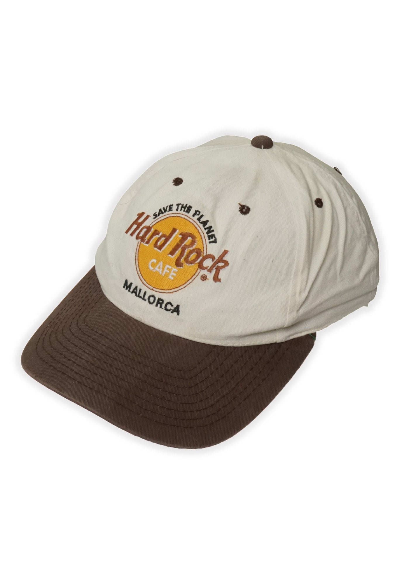 Vintage Hard Rock Cafe Cream Baseball Cap– Atlas Vintage