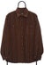 Vintage Kansai Jeans Brown Striped Corduroy Shirt