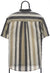 Vintage Kera Striped Short Sleeved Shirt