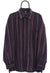 Vintage Kingfield Purple Striped Corduroy Shirt