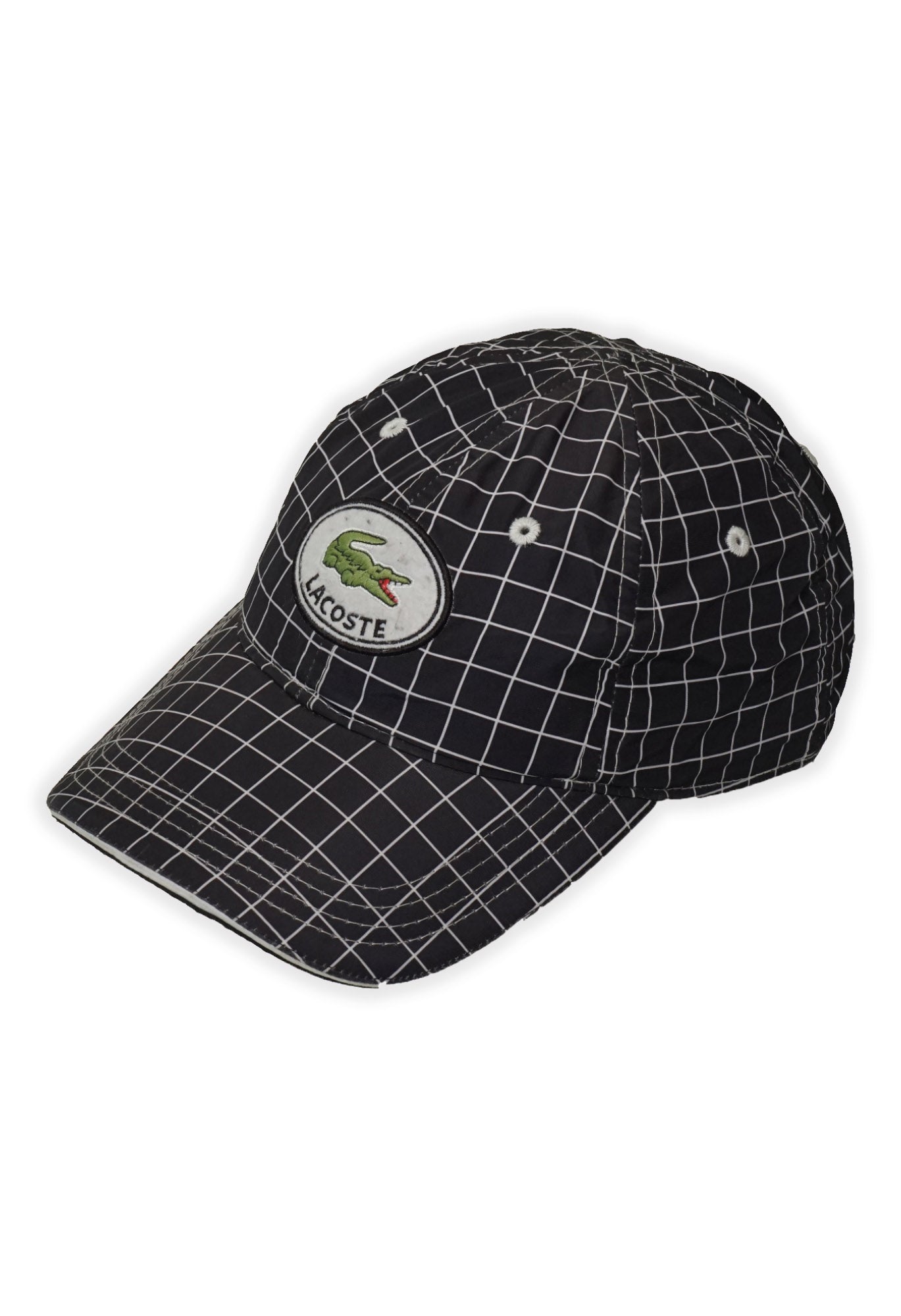 Lacoste checkered cap clearance