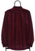 Vintage Laviino Maroon Striped Corduroy Shirt