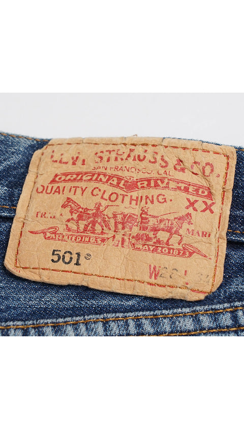 Vintage Levis 501 Denim Shorts