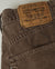 Vintage Levis 551 Brown Corduroy Trousers detail 4