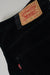 Vintage Levis 581 Black Corduroy Trousers detail 2
