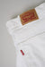 Vintage Levis Bermuda White Denim Shorts detail 6