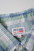 Vintage Levis Green Checked Short Sleeve Shirt detail 1