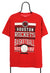 Vintage NBA Red Houston Rockets Sports TShirt front