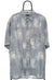 Vintage Nick Taylor Blue Abstract Pattern Shirt