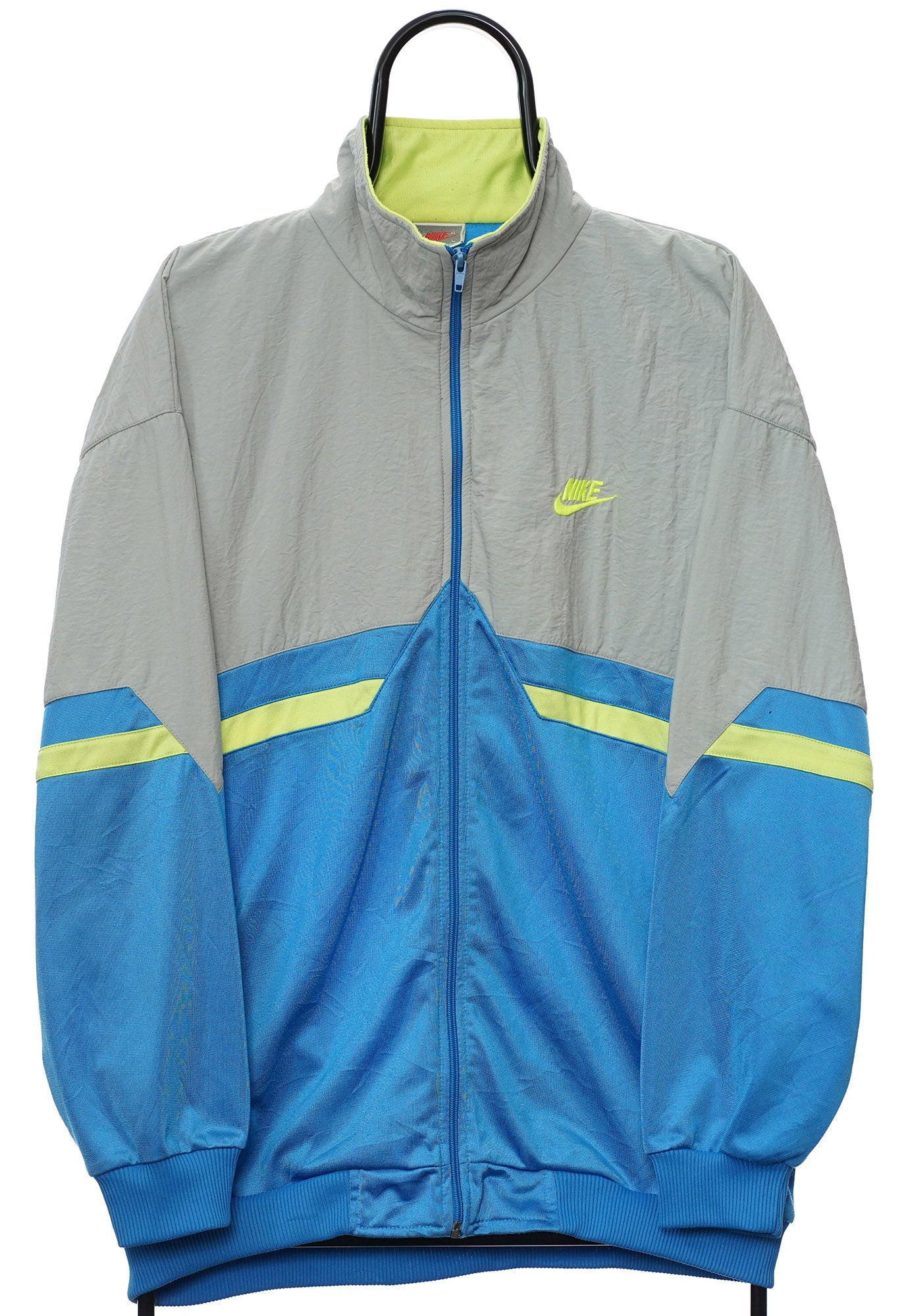 Nike yellow and blue tracksuit best sale