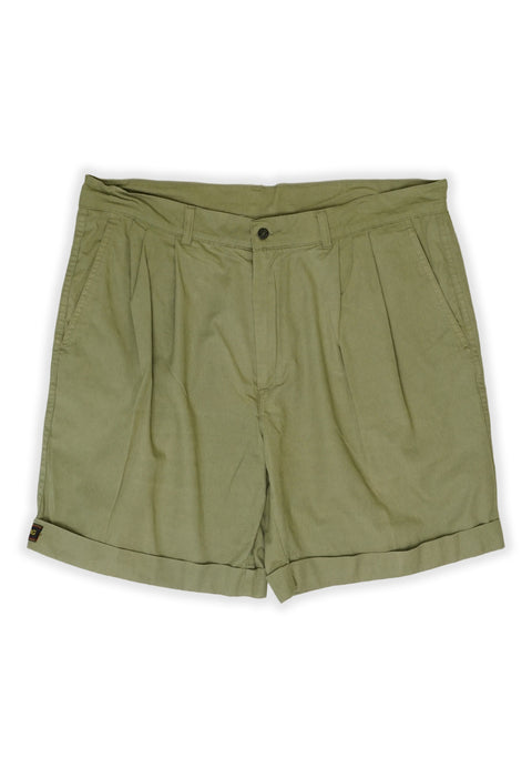 Vintage Old Dog Green  Shorts
