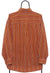 Vintage Orange Striped Corduroy Shirt