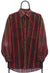 Vintage Orange Striped Corduroy Shirt