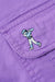 Vintage Purple Short Sleeved Shirt