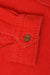 Vintage Red Long Sleeved Corduroy Shirt