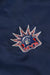 Vintage Reebok NHL New York Rangers Navy Jacket detail 2