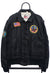 Vintage Roy Rogers Task Force Black Bomber Jacket front