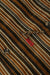 Vintage Shun Tong Brown Striped Corduroy Shirt