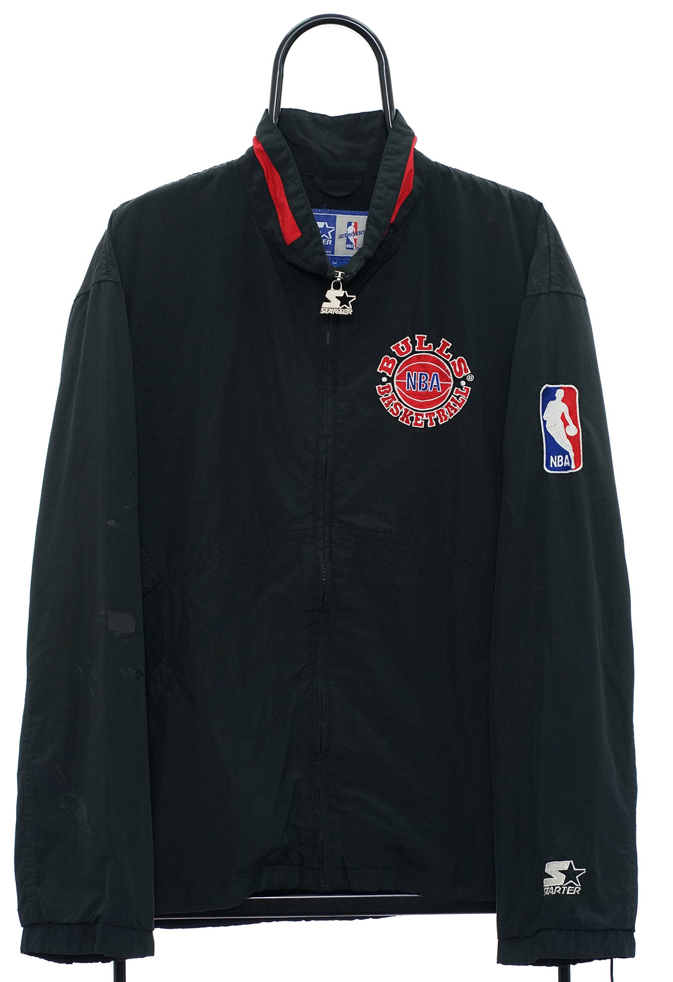 Vintage Starter NBA Chicago Bulls Black Jacket