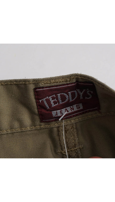 Vintage Teddys Jeans Khaki Cargo Shorts