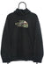 Vintage The North Face Logo Black Hoodie front