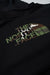 Vintage The North Face Logo Black Hoodie detail 2