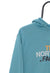 Vintage The North Face Spellout Blue Hoodie detail 3