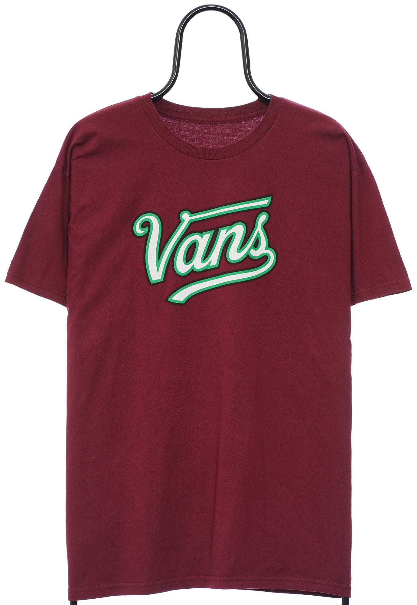 Vintage Vans Portugal Graphic Maroon TShirt