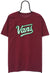 Vintage Vans Portugal Graphic Maroon TShirt front