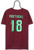 Vintage Vans Portugal Graphic Maroon TShirt back
