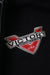 Vintage Victory Motorcycles Full Zip Black Hoodie detail 3