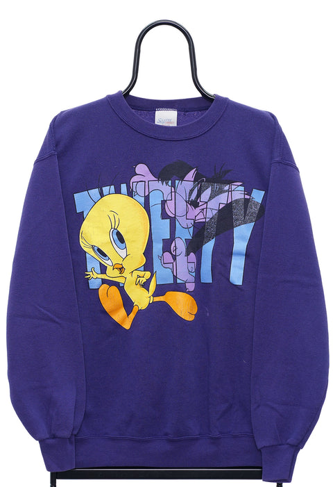 Looney Tunes Vintage Purple Tweety Sweatshirt